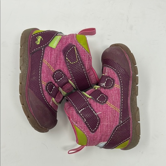 See Kai Run Toddler Waterproof Hiking Books Pink Size 4 0051 - Picture 5 of 8